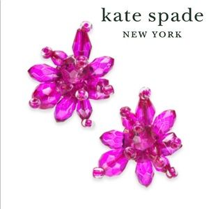kate spade Cluster Flourish Flower Stud Earrings